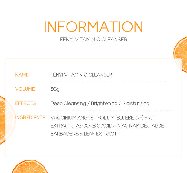Vitamin C Facial Cleanser 50g
