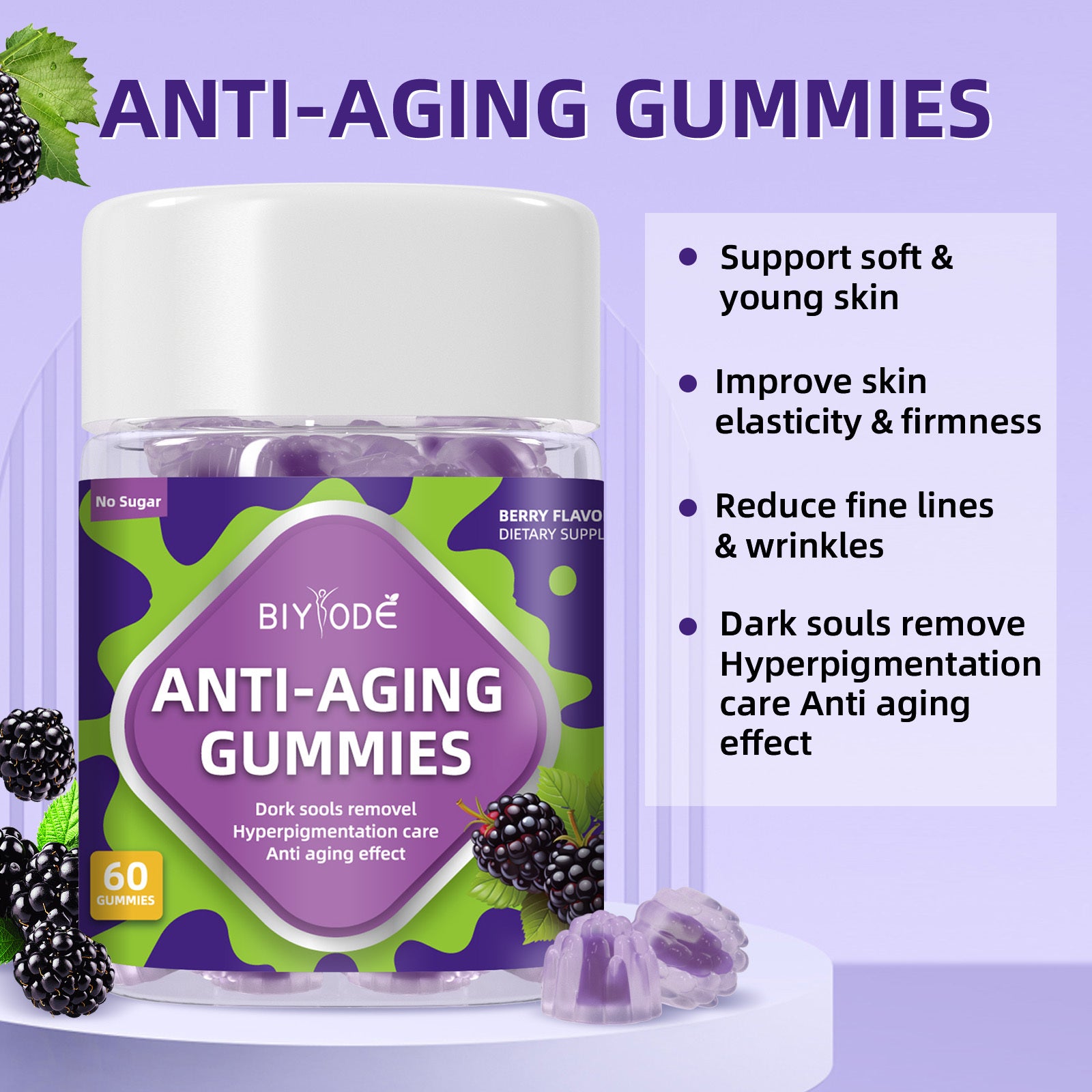 Anti-aging Gummy Candies