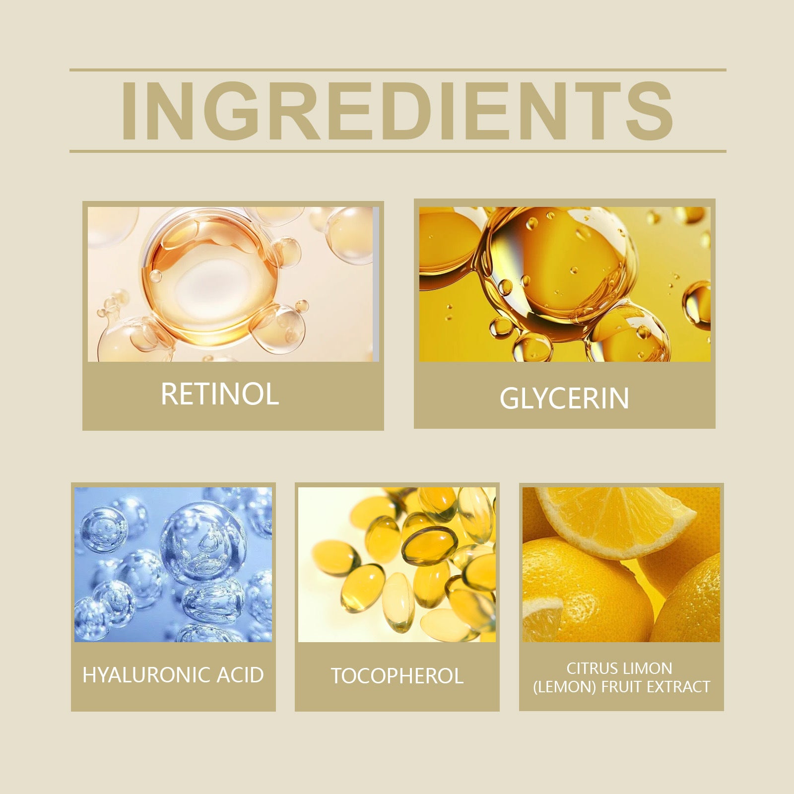 Retinol Moisturizing Facial Cream
