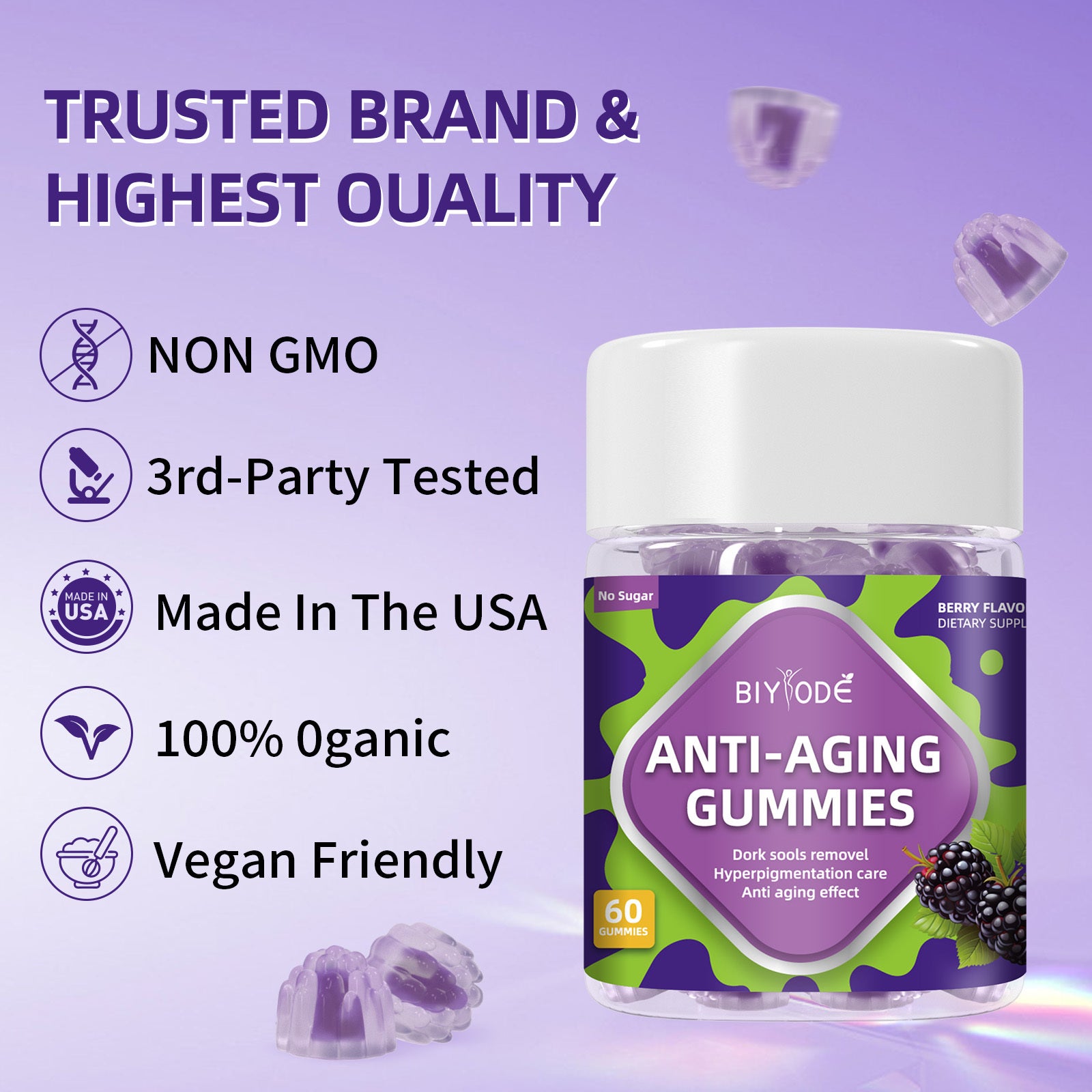 Anti-aging Gummy Candies